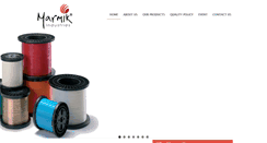 Desktop Screenshot of marmikindustries.com